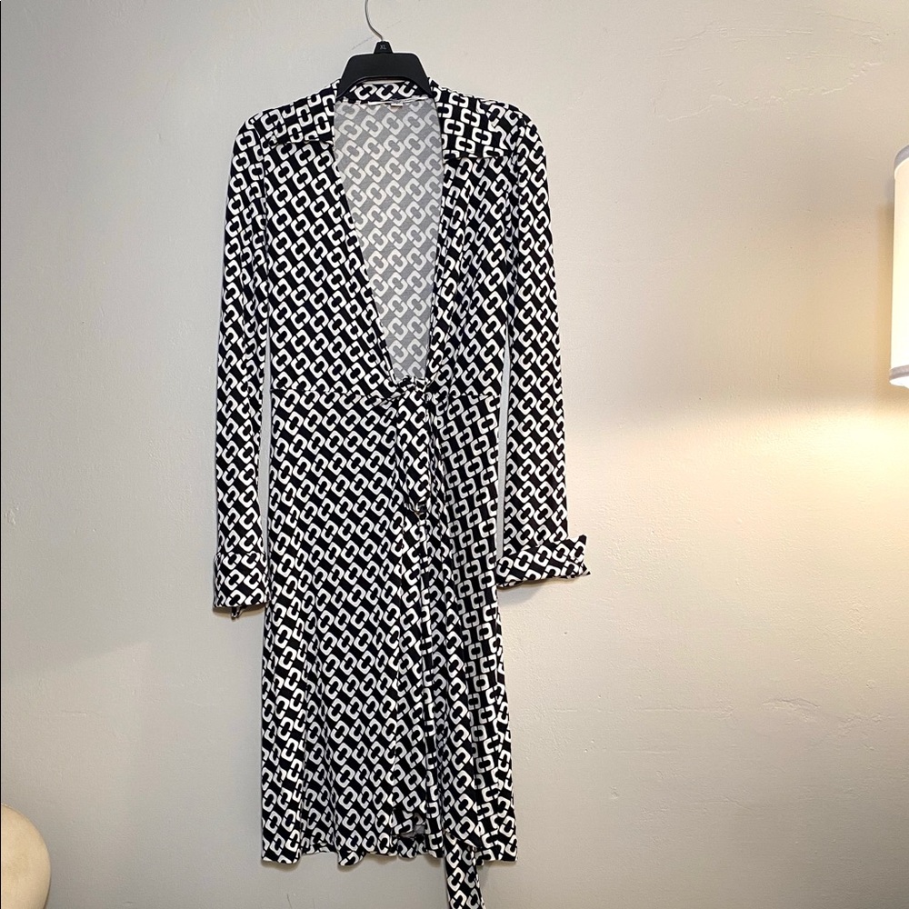 DVF JEANNE WRAP DRESS